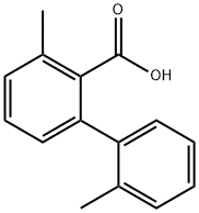 2-(2-Methylphenyl)-6-methylbenzoic acid Structure