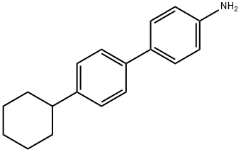 [1,1'-Biphenyl]-4-amine, 4'-cyclohexyl- Structure