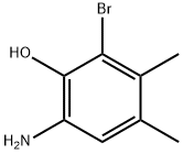 6-Amino-2-bromo-3,4-dimethylphenol Structure