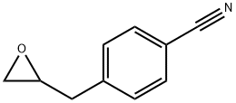 Benzonitrile, 4-(2-oxiranylmethyl)- Structure
