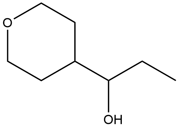 1-(4-Tetrahydropyranyl)-1-propanol Structure