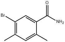 5-Bromo-2,4-dimethylbenzamide Structure