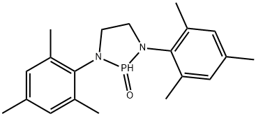 1,3,2-Diazaphospholidine, 1,3-bis(2,4,6-trimethylphenyl)-, 2-oxide Structure