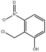 2-chloromethyl-3-nitro-phenol Structure