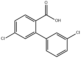 4-Chloro-2-(3-chlorophenyl)benzoic acid Structure