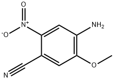 4-Amino-5-methoxy-2-nitrobenzonitrile Structure