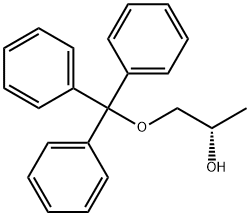 2-Propanol, 1-(triphenylmethoxy)-, (2S)- Structure