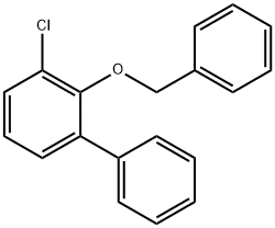 2-(Benzyloxy)-3-chloro-1,1'-biphenyl Structure