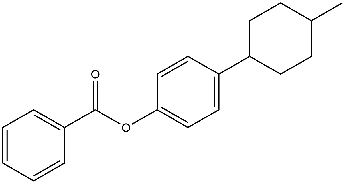 Phenol, 4-(4-methylcyclohexyl)-, 1-benzoate Structure