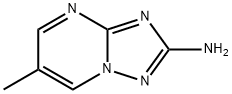 6-methyl-[1,2,4]triazolo[1,5-a]pyrimidin-2-amine 구조식 이미지