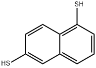 1,6-Naphthalenedithiol Structure