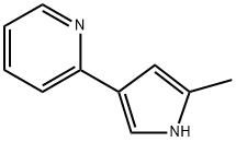 2-(5-methyl-1H-pyrrol-3-yl)pyridine Structure