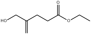 4-Pentenoic acid, 4-(hydroxymethyl)-, ethyl ester 구조식 이미지