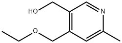 3-Pyridinemethanol, 4-(ethoxymethyl)-6-methyl- Structure