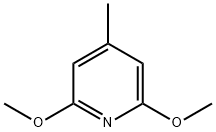 Pyridine, 2,6-dimethoxy-4-methyl- Structure