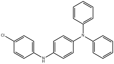 1,4-Benzenediamine, N4-(4-chlorophenyl)-N1,N1-diphenyl- Structure