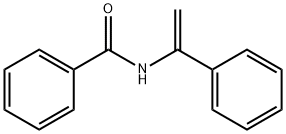 Benzamide, N-(1-phenylethenyl)- Structure