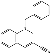 1-Benzyl-1,2-dihydroquinoline-3-carbonitrile Structure