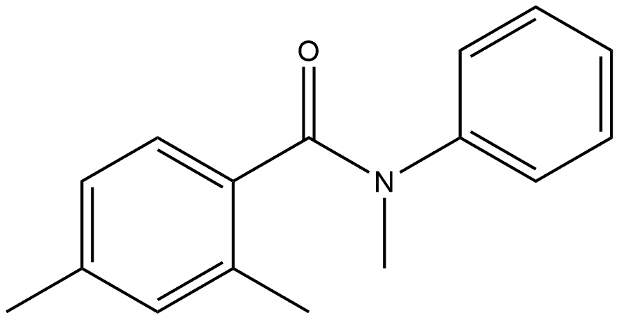 N,2,4-Trimethyl-N-phenylbenzamide Structure