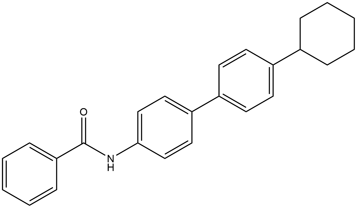 N-(4'-Cyclohexyl[1,1'-biphenyl]-4-yl)benzamide Structure