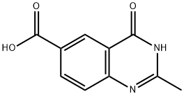 2-methyl-4-oxo-3,4-dihydroquinazoline-6-carboxyl
ic acid Structure