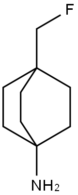 Bicyclo[2.2.2]octan-1-amine, 4-(fluoromethyl)- Structure