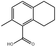 1-Naphthalenecarboxylic acid, 5,6,7,8-tetrahydro-2-methyl- Structure