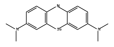 10H-Phenoselenazine-3,7-diamine, N3,N3,N7,N7-tetramethyl- Structure