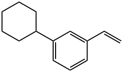 Benzene, 1-cyclohexyl-3-ethenyl- Structure