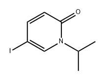 2(1H)-Pyridinone, 5-iodo-1-(1-methylethyl)- Structure