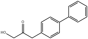 2-Propanone, 1-[1,1'-biphenyl]-4-yl-3-hydroxy- Structure