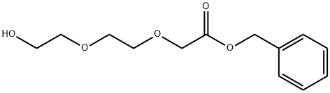 Acetic acid, 2-[2-(2-hydroxyethoxy)ethoxy]-, phenylmethyl ester Structure