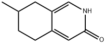 3(2H)-Isoquinolinone, 5,6,7,8-tetrahydro-7-methyl- Structure