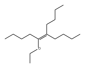 5-Decene, 5-butyl-6-ethoxy- 구조식 이미지