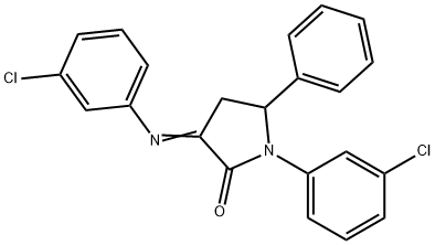 1-(3-Chlorophenyl)-3-[(3-chlorophenyl)imino] Structure