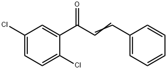 2-Propen-1-one, 1-(2,5-dichlorophenyl)-3-phenyl- 구조식 이미지