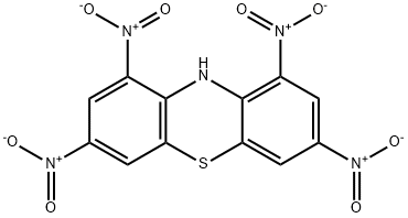 10H-Phenothiazine, 1,3,7,9-tetranitro- Structure