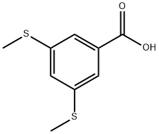 3,5-bis(methylsulfanyl)benzoic acid Structure