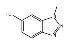 1H-Benzotriazol-6-ol, 1-methyl- 구조식 이미지