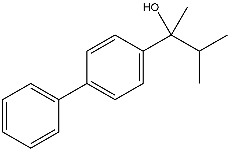 α-Methyl-α-(1-methylethyl)[1,1'-biphenyl]-4-methanol Structure