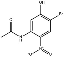 Acetamide, N-(4-bromo-5-hydroxy-2-nitrophenyl)- 구조식 이미지