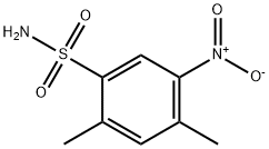 Benzenesulfonamide, 2,4-dimethyl-5-nitro- Structure