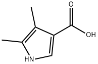 1H-Pyrrole-3-carboxylic acid, 4,5-dimethyl- Structure