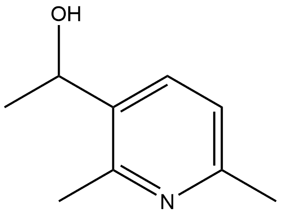 α,2,6-Trimethyl-3-pyridinemethanol Structure