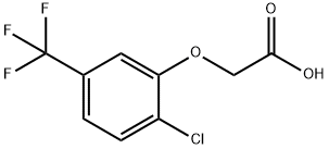 2-[2-chloro-5-(trifluoromethyl)phenoxy]acetic acid Structure