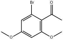 1-(2-bromo-4,6-dimethoxyphenyl)ethan-1-one Structure