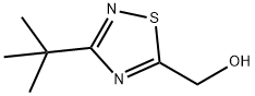 (3-tert-butyl-1,2,4-thiadiazol-5-yl)methanol Structure