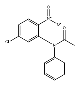 Acetamide, N-(5-chloro-2-nitrophenyl)-N-phenyl- Structure