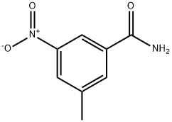 Benzamide, 3-methyl-5-nitro- Structure