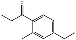 1-Propanone, 1-(4-ethyl-2-methylphenyl)- Structure